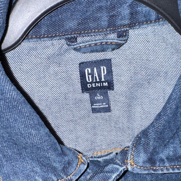 Gap Kids- Denim Jacket Size Large (10) - Picture 4 of 11